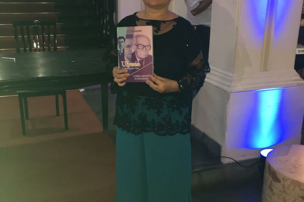 Lançamento do Livro de Ulysses Celestino de Góis da Autora Jucileide Ferreira Leitão