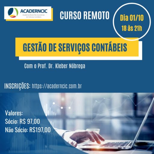 CURSO GESTÃO DE SERVIÇOS CONTÁBEIS